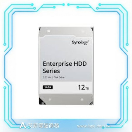 Synology HAT5300-12T 12TB 3.5吋企業級硬碟