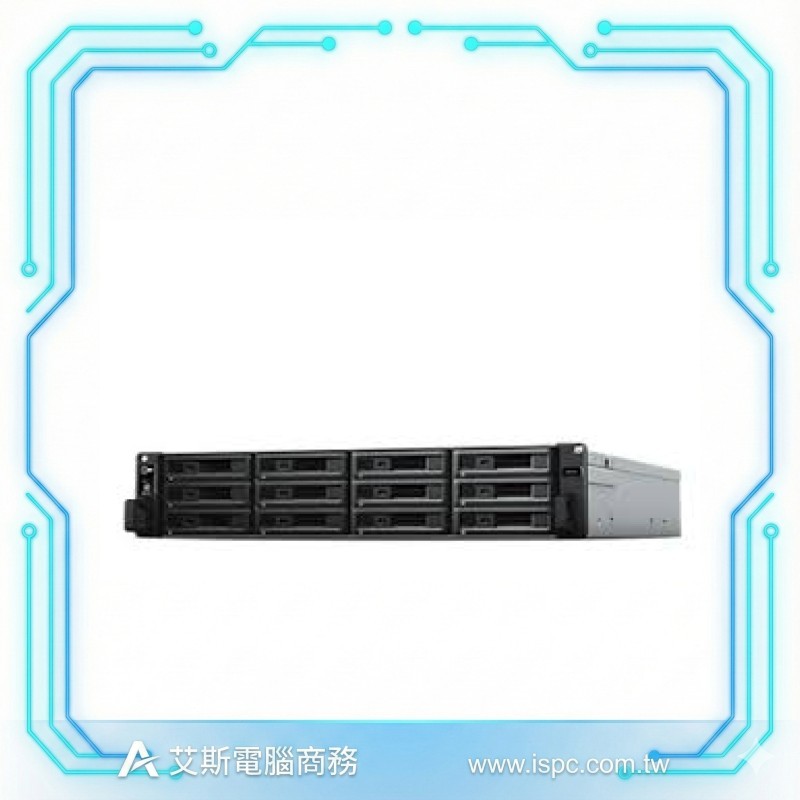 Synology RX1217RP 2U 12-Bay Rackmount Expansion Unit (含滑軌)