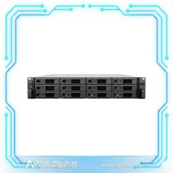 Synology UC3400 雙主動式 SAN 機架式網路儲存伺服器 (Intel Xeon D-1541/16GB DDR4 ECC/12-Bay SAS/iSCSI & FC)