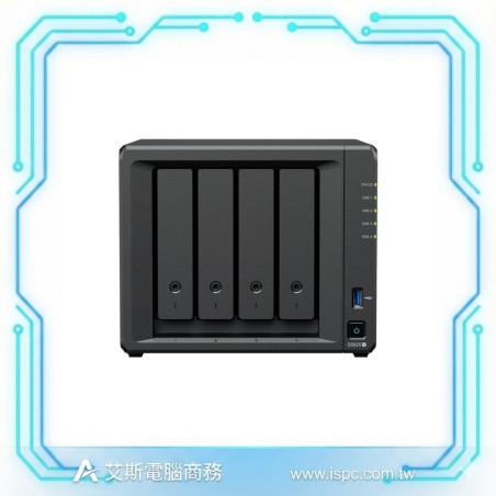 Synology DiskStation DS925+ AMD Ryzen V1500B/4GB RAM/無SSD/DiskStation Manager