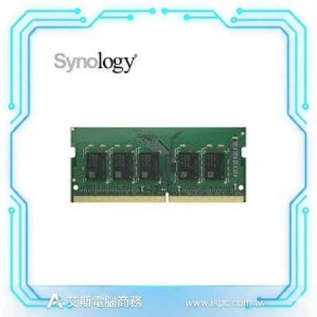 Synology D4ES02-4G DDR4 ECC Unbuffered SODIMM 4GB