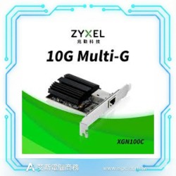 Zyxel XGN100C 10G Network Adapter PCIe Card with Single RJ-45 Port
