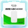 Zyxel WAX300H AX3000 4-Stream WiFi 6 Dual-Radio NebulaFlex Pro Wall Plate Access Point