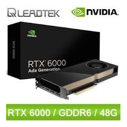Leadtek NVIDIA RTX 6000 Ada 48GB GDDR6 工作站繪圖卡