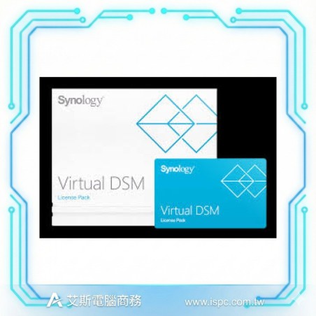 Synology Virtual DSM License (License for one Virtual DSM instance on Virtual Machine Manager, 3-year software upgrade period)