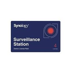Synology Surveillance Station Device License Pack 4 (CLP4)