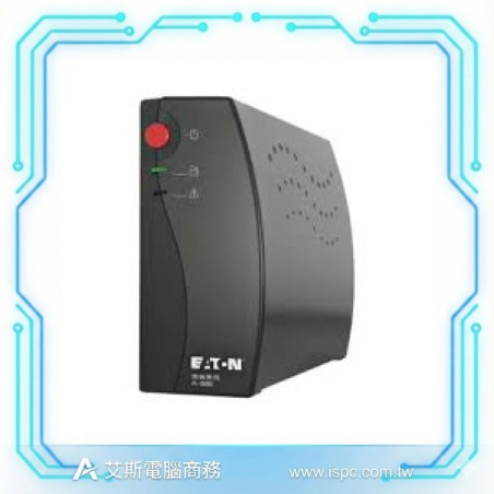 EATON 飛瑞 A500 黑色 9400-4092TW1 500VA 離線式不斷電系統