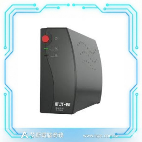 EATON 伊頓 A-1000 離線式不斷電系統(9400-6091TW1/黑) 1KVA