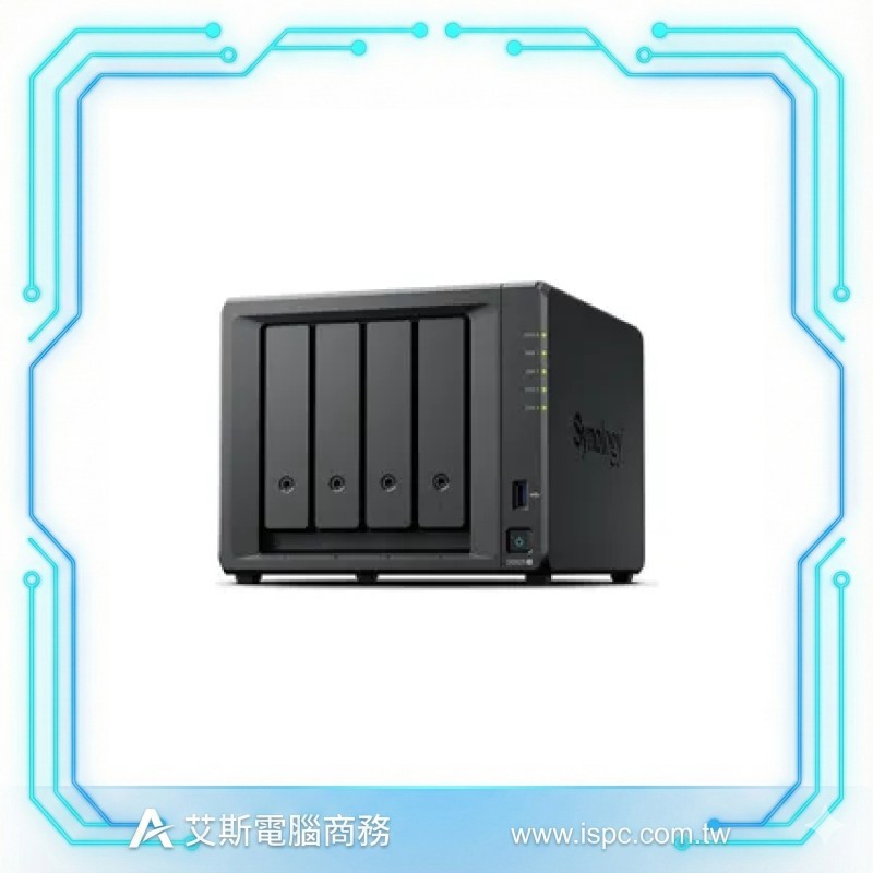 Synology DS925+ AMD Ryzen V1500B / 4GB RAM / Diskless / Synology DSM