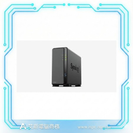 Synology DiskStation DS124 1GB DDR4 無硬碟 檔案/備份/影音 網路儲存伺服器