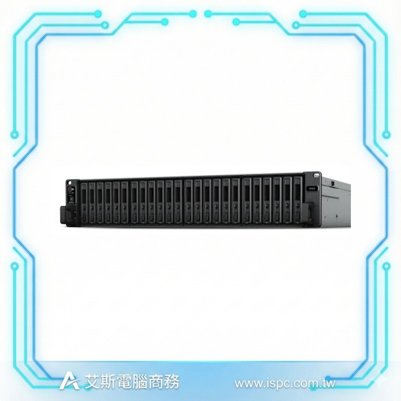 Synology FlashStation FS3410 24-bay All-Flash NAS 機架式網路儲存伺服器 (Intel Xeon D-1541 / 16GB DDR4 ECC / Diskless)
