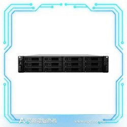 Synology RS3618xs 機架式網路儲存伺服器 (2U)